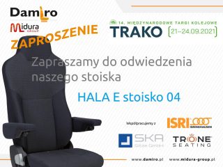 TRAKO 2021  - Zapraszamy do naszego stoiska